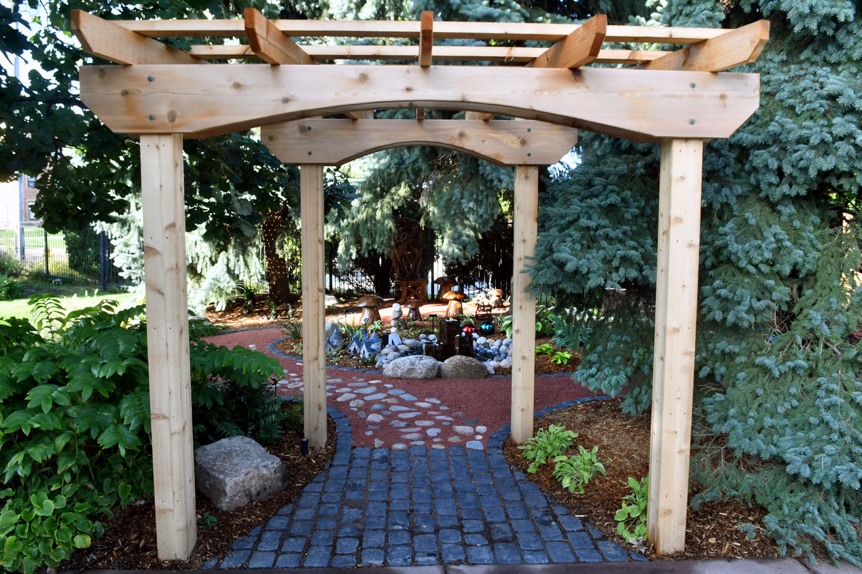 Fairy Garden at the Quad City Botanical Center.